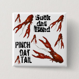 Macaron Carré 5 Cm bouton de pincement-dat-queue de sucer-dat-tête