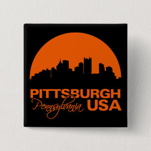 Macaron Carré 5 Cm Bouton de PITTSBURGH