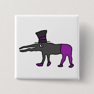 Macaron Carré 5 Cm Bouton de Ravoon