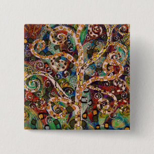 Macaron Carré 5 Cm bouton de renouvellement (peinture)