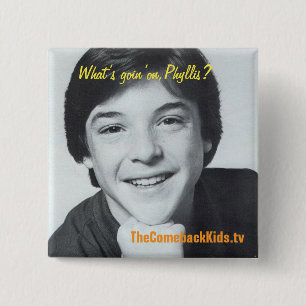 Macaron Carré 5 Cm Bouton de Richie