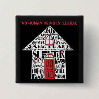 Macaron Carré 5 Cm Bouton de sanctuaire