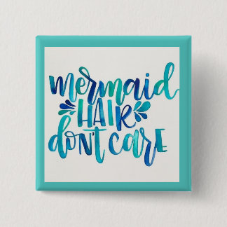 Macaron Carré 5 Cm Bouton de sirène