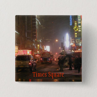 Macaron Carré 5 Cm Bouton de Times Square
