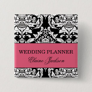 Macaron Carré 5 Cm Bouton de wedding planner