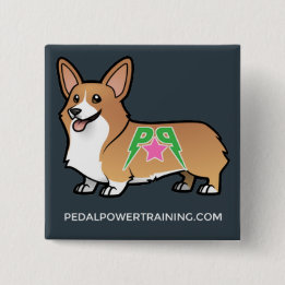 Macaron Carré 5 Cm Bouton de Winston