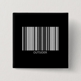 Macaron Carré 5 Cm Bouton d'étranger