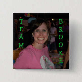 Macaron Carré 5 Cm Bouton d'image Team Brooke