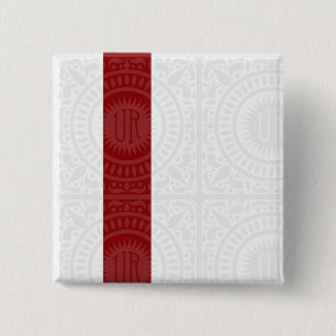 Macaron Carré 5 Cm Bouton d'UrbanRiot JP1