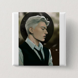 Macaron Carré 5 Cm Bouton Everett