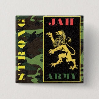 MACARON CARRÉ 5 CM BOUTON FORT D'ARMÉE DE JAH
