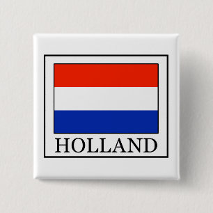 Macaron Carré 5 Cm Bouton Hollande