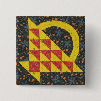 Macaron Carré 5 Cm Bouton lumineux de panier