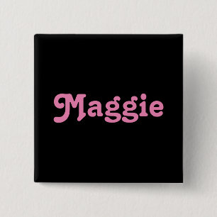 Macaron Carré 5 Cm Bouton Maggie