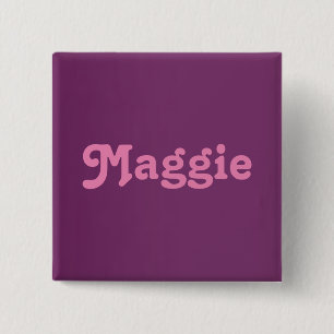 Macaron Carré 5 Cm Bouton Maggie