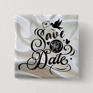 Macaron Carré 5 Cm Bouton Mariage-Carré