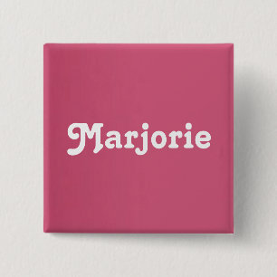 Macaron Carré 5 Cm Bouton Marjorie