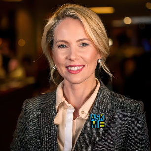 Macaron Carré 5 Cm Bouton Me Demander un document de musée