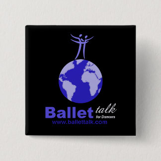 Macaron Carré 5 Cm Bouton noir carré