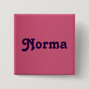 Macaron Carré 5 Cm Bouton Norma