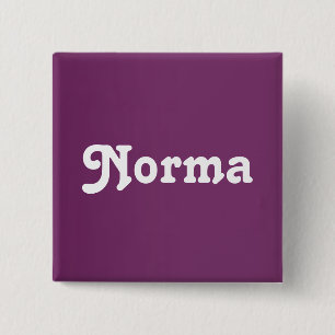 Macaron Carré 5 Cm Bouton Norma