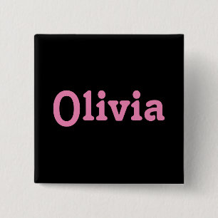 Macaron Carré 5 Cm Bouton Olivia