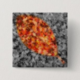 Macaron Carré 5 Cm Bouton Ombres lumineuses