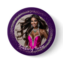 Bouton Pageant Poussière Glimmer