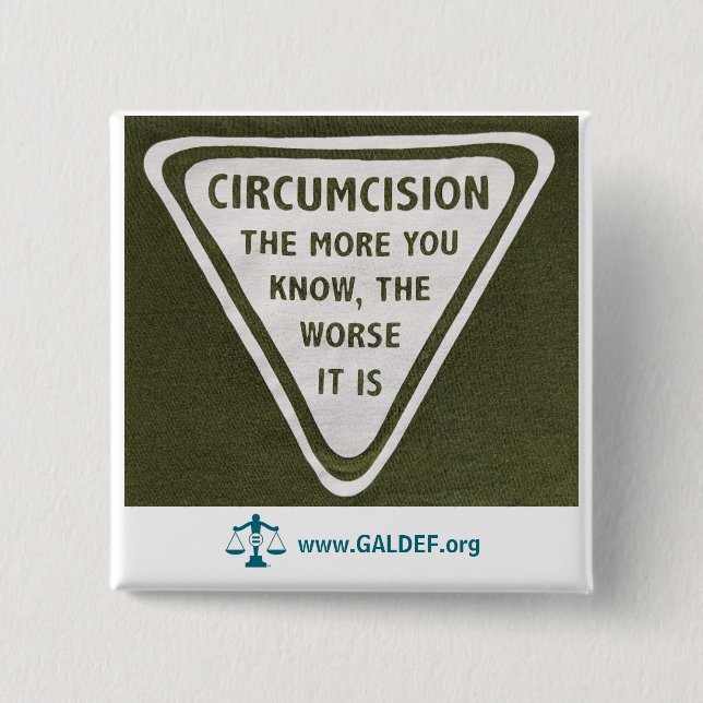 Macaron Carré 5 Cm Bouton - Plus vous en savez (Devant)