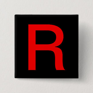 Macaron Carré 5 Cm Bouton rocket