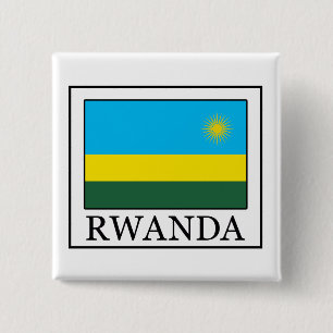 Macaron Carré 5 Cm Bouton Rwanda