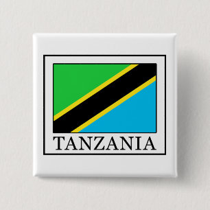 Macaron Carré 5 Cm Bouton Tanzanie