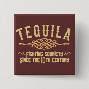 Macaron Carré 5 Cm Bouton TEQUILA