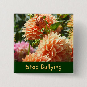 Macaron Carré 5 Cm Boutons de promotion Stop Bullying Gentillesse Gen