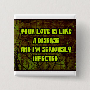 MACARON CARRÉ 5 CM BOUTONS DE VISITE