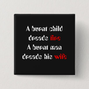 Macaron Carré 5 Cm Boutons Humour