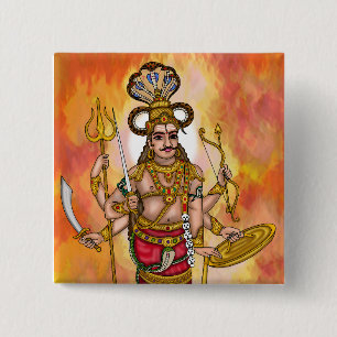 Macaron Carré 5 Cm Boutons Veerabhadra