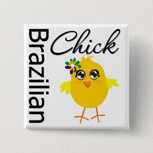Macaron Carré 5 Cm Brazilian Chick