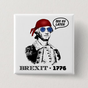 Macaron Carré 5 Cm Brexit 1776 George Washington Lunettes de soleil c
