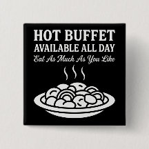 Buffet Chaud Disponible Toute la Journée Humour Ad
