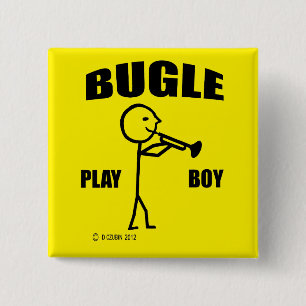 Macaron Carré 5 Cm Bugle Play Boy