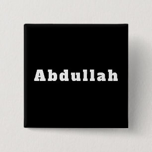 Macaron Carré 5 Cm Button, Abdallah