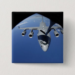 Macaron Carré 5 Cm C.A. - 17 Globemaster III reçoit le carburant 2