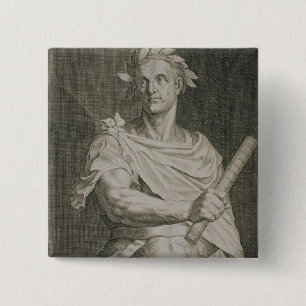 Macaron Carré 5 Cm C. empereur de Jules César (100-44 AVANT JÉSUS