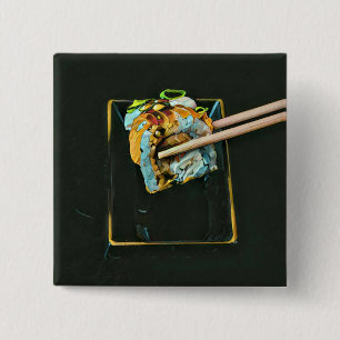 Macaron Carré 5 Cm cadeau amoureux sushi japonais