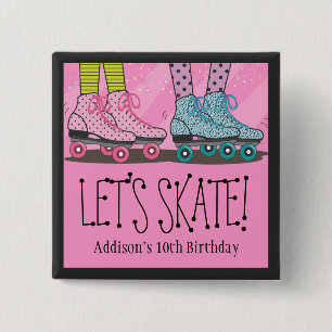 Macaron Carré 5 Cm Cadeau d'anniversaire de patinage de rouleau pour