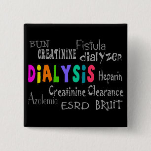 Macaron Carré 5 Cm Cadeaux terminologiques de dialyse