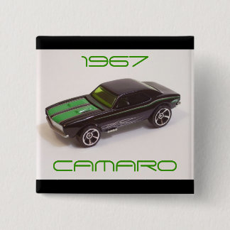 Macaron Carré 5 Cm Camaro 1967