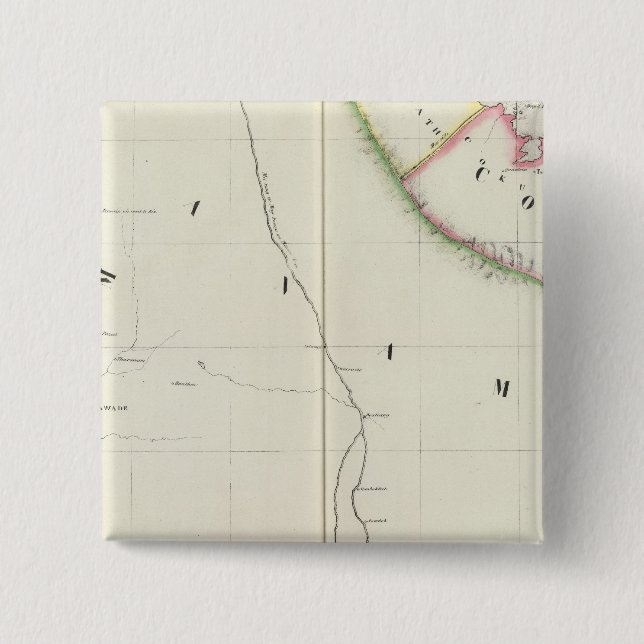 Macaron Carré 5 Cm Cambodge 105 (Devant)