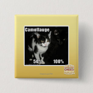 Macaron Carré 5 Cm Camouflage